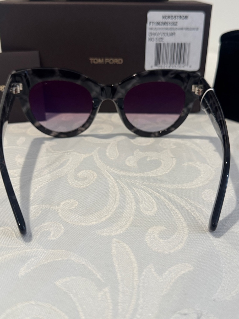 Tom Ford ‘Lucilla’ 51 mm Gradient Cat Eye Sunglasses - Picture 11 of 15